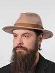 Шляпа BAILEY арт. 7005 CURTIS (бежевый)